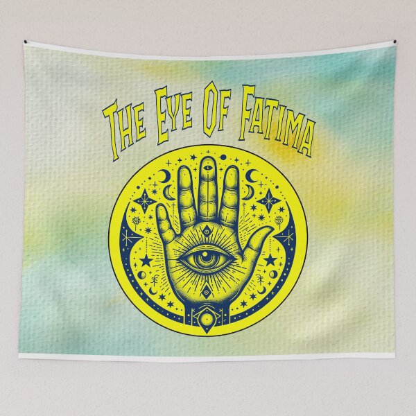 Item preview, The Eye of Fatima Protective Hand Design designed and sold by MysticOzzy.