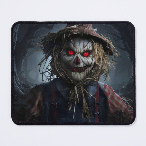 Item preview, Scarecrow in a spooky forest. designed and sold by MyHappyArtShop.