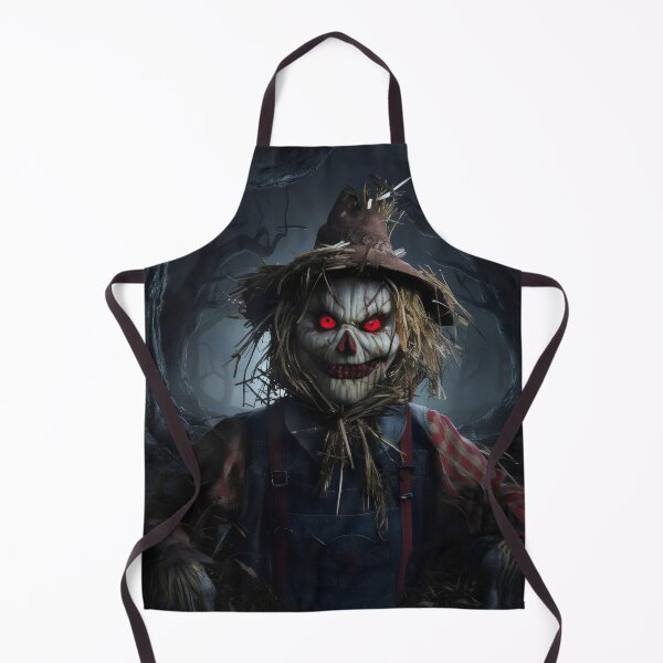 Item preview, Scarecrow in a spooky forest. designed and sold by MyHappyArtShop.