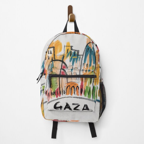 Item preview, gaza palestine drawing by a toddler designed and sold by Slice Of Seed.