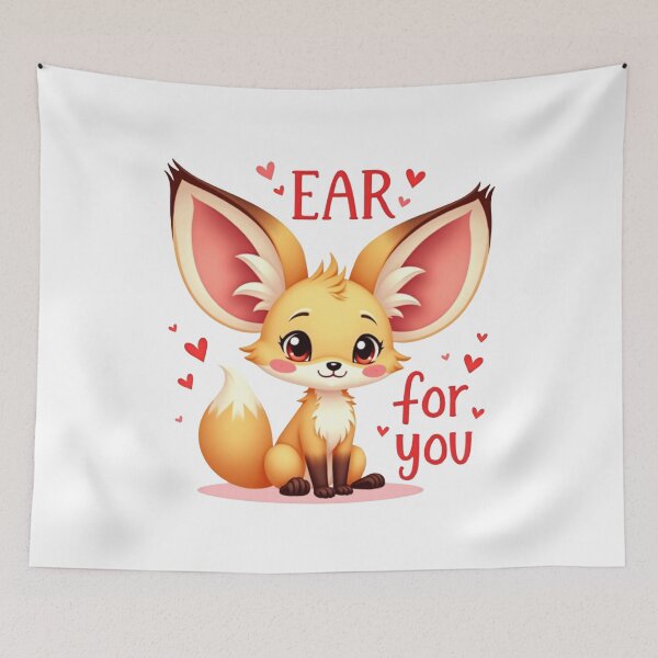 Item preview, Cute Fox - Ear for You designed and sold by Bulwshop.