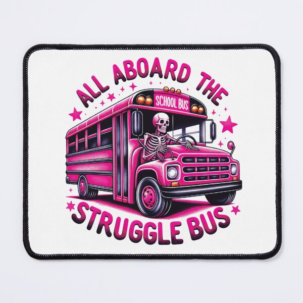 Item preview, All Aboard The Struggle Bus designed and sold by kjanedesigns.