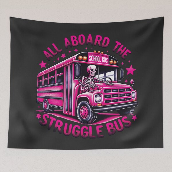 Item preview, All Aboard The Struggle Bus designed and sold by kjanedesigns.