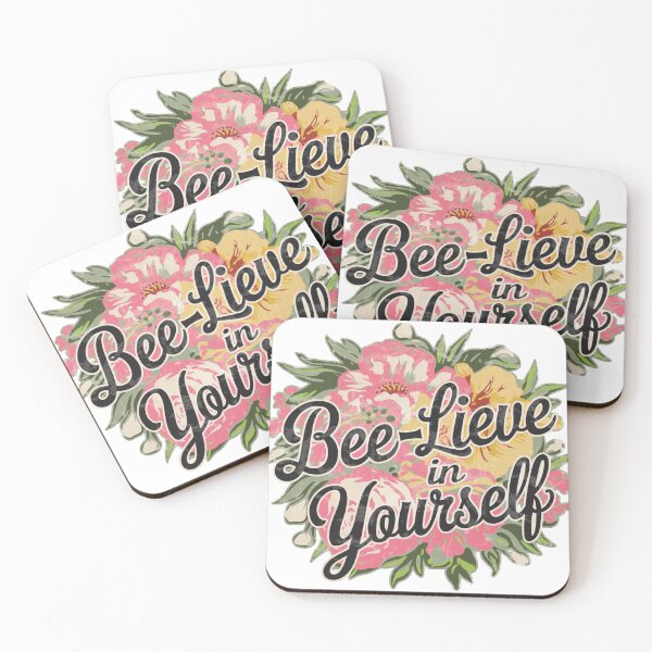Item preview, Bee-lieve in Yourself Design designed and sold by MrHStudio.