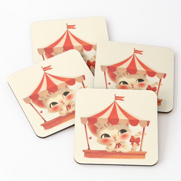 Item preview, Gato retro vintage de San Valentín designed and sold by MendaciousMina.