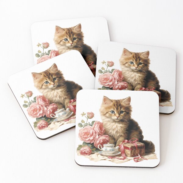 Item preview, Gato retro vintage de San Valentín designed and sold by MendaciousMina.