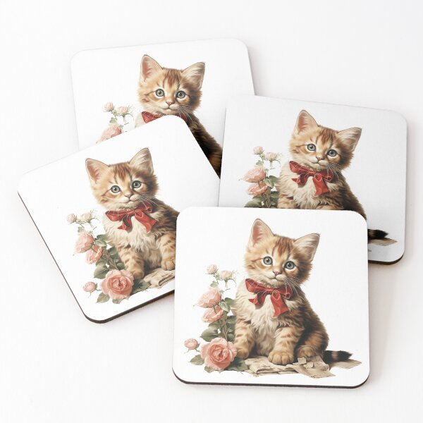 Item preview, Gato retro vintage de San Valentín designed and sold by MendaciousMina.