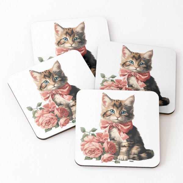 Item preview, Gato retro vintage de San Valentín designed and sold by MendaciousMina.