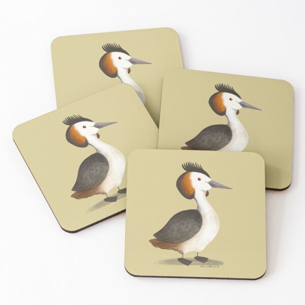 Item preview, Great Crested Grebe designed and sold by julianamotzko.