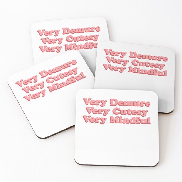 Item preview, very demure very mindful very cutesy meme designed and sold by House Sparrow.