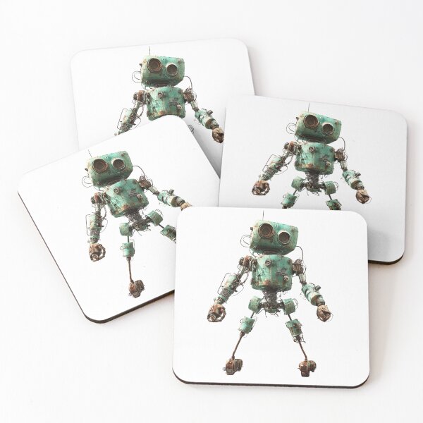 Item preview, Retro Rusty Robot designed and sold by NomadicDreamer.
