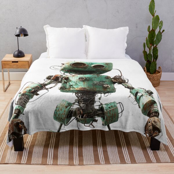 Item preview, Retro Rusty Robot designed and sold by NomadicDreamer.