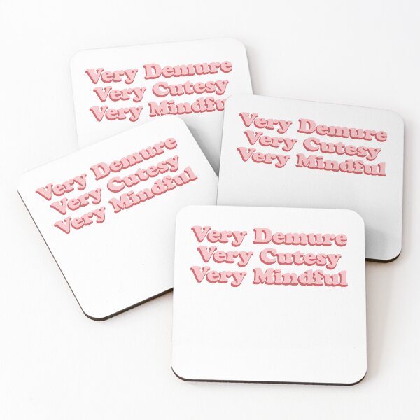 Item preview, very demure very mindful very cutesy meme designed and sold by House Sparrow.
