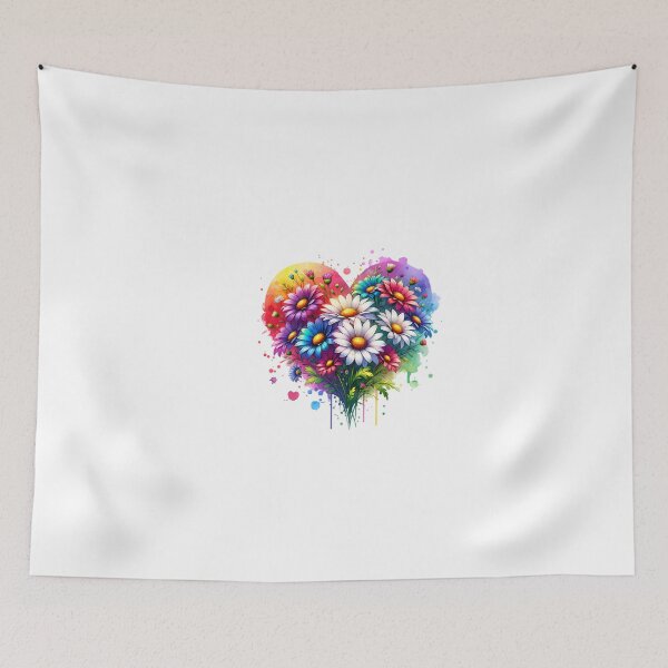 Item preview, Daisies Heart Design designed and sold by STTdezign.