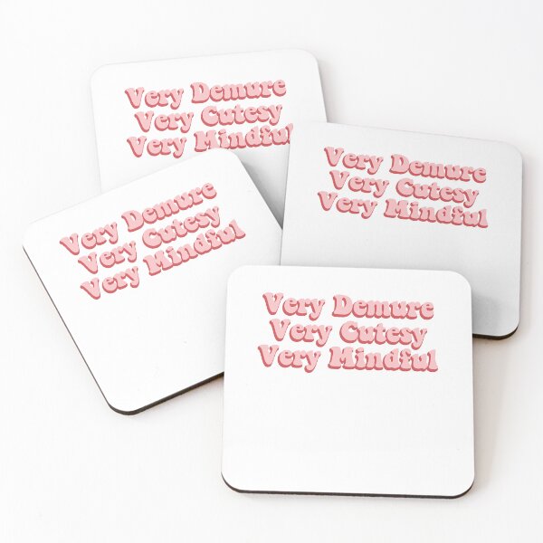 Item preview, very demure very mindful very cutesy meme designed and sold by House Sparrow.