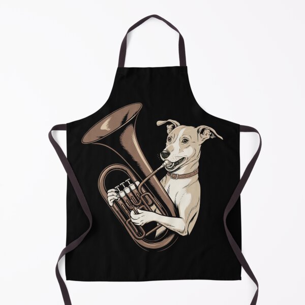 Item preview, Euphonium Dog Music Band Funny designed and sold by ladyindigital.