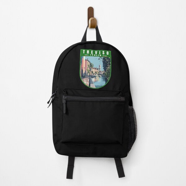 Item preview, Treviso in Veneto Italy Retro Travel Art Bagde designed and sold by MaateoDesign.