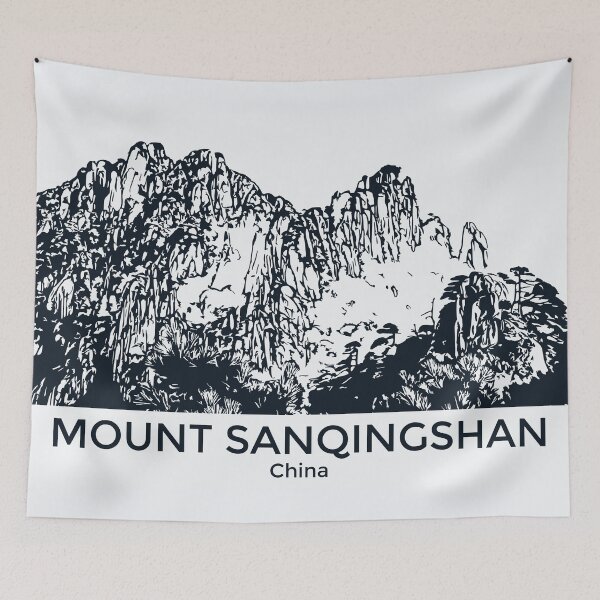 Item preview, Mount Sanqingshan - China designed and sold by Lakeric Cityscapes.