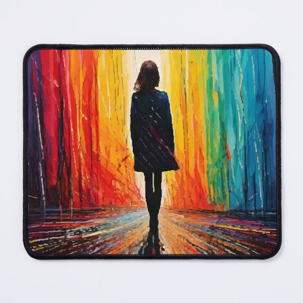 Item preview, Loneliness Concept Abstract Woman Art | Digitally Handmade Drawing Painting designed and sold by FilipeFerreira.