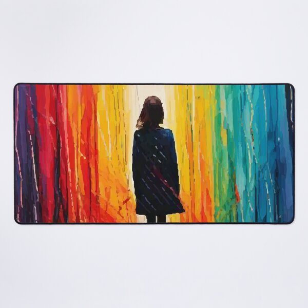 Item preview, Loneliness Concept Abstract Woman Art | Digitally Handmade Drawing Painting designed and sold by FilipeFerreira.