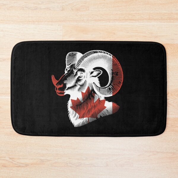 Item preview, CANADA BIGHORN MAPLE LEAF FLAG  designed and sold by justyna-s28.