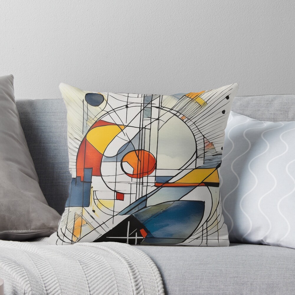 Item preview, Throw Pillow designed and sold by ArcRayzStudio.