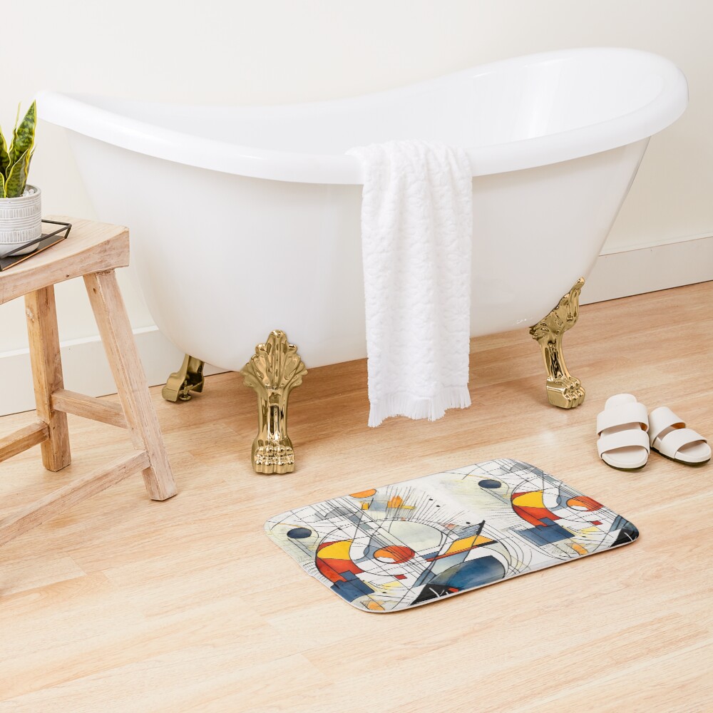Item preview, Bath Mat designed and sold by ArcRayzStudio.