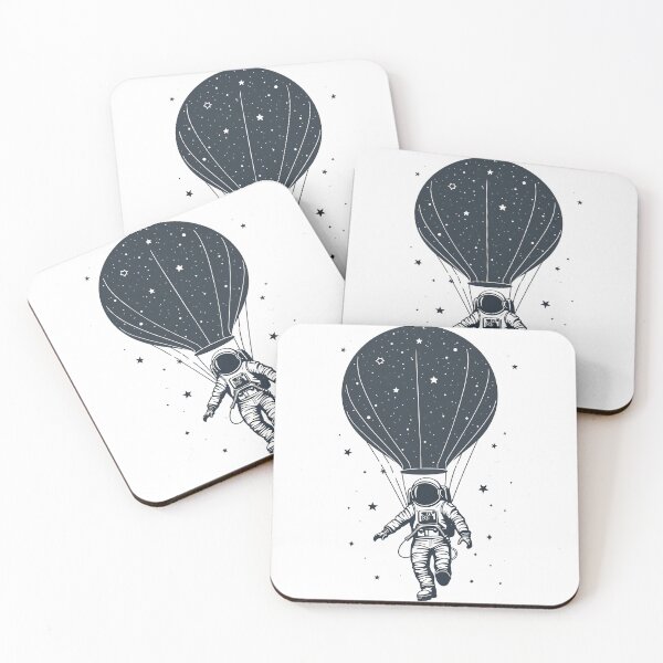 Item preview, Astronaut Balloon Journey designed and sold by VibeTCreations.