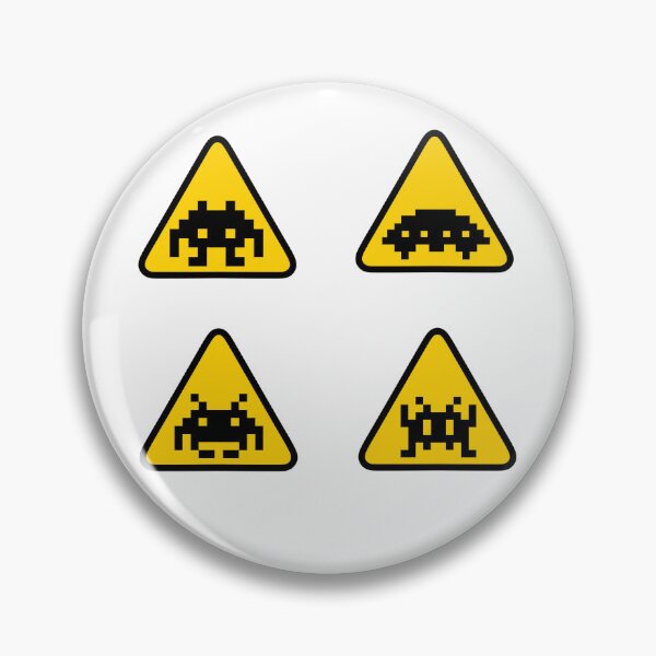 Item preview, Space invaders sign designed and sold by KetiaArtWorld.