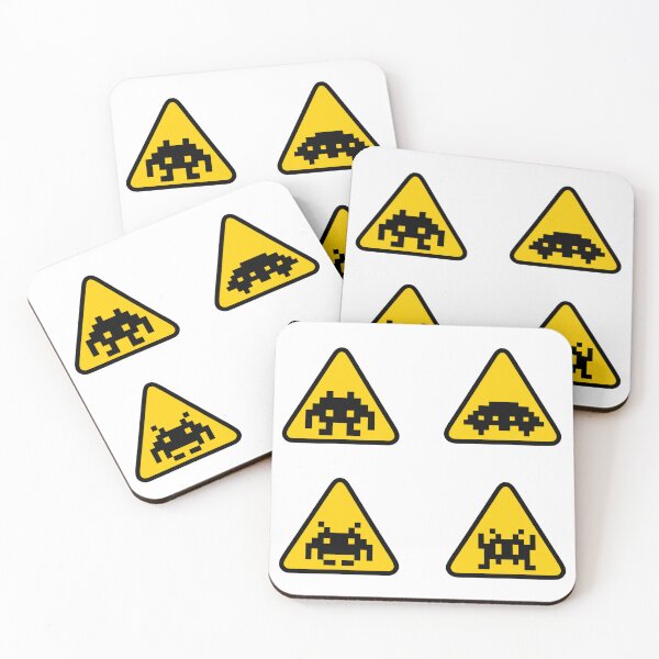 Item preview, Space invaders sign designed and sold by KetiaArtWorld.
