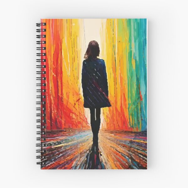 Item preview, Loneliness Concept Abstract Woman Art | Digitally Handmade Drawing Painting (Black BG) designed and sold by FilipeFerreira.