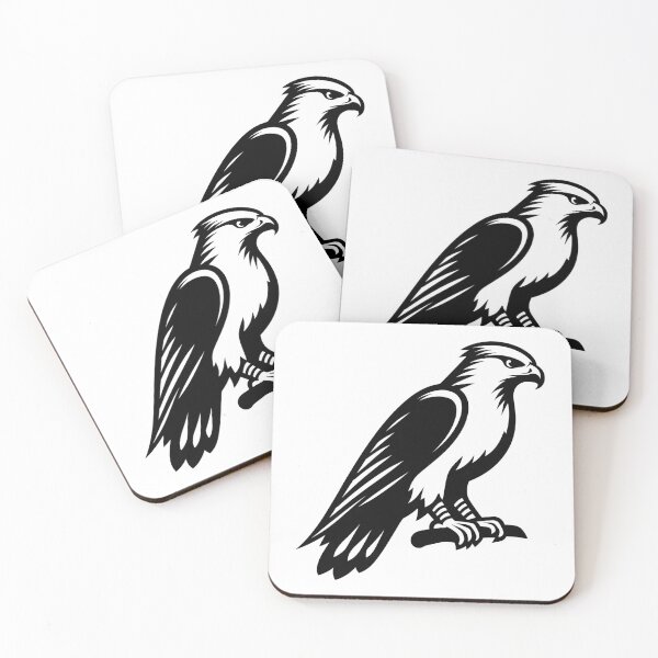 Item preview, Fierce Cartoon Hawk Face designed and sold by theartfulaspie.
