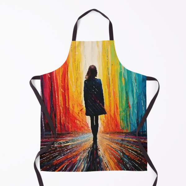 Item preview, Loneliness Concept Abstract Woman Art | Digitally Handmade Drawing Painting (Black BG) designed and sold by FilipeFerreira.