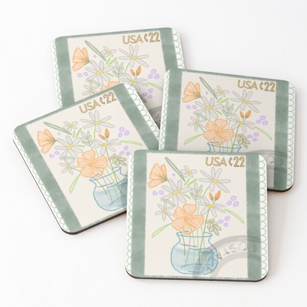 Item preview, Golden Meadows Postage designed and sold by RayoofSunShine.