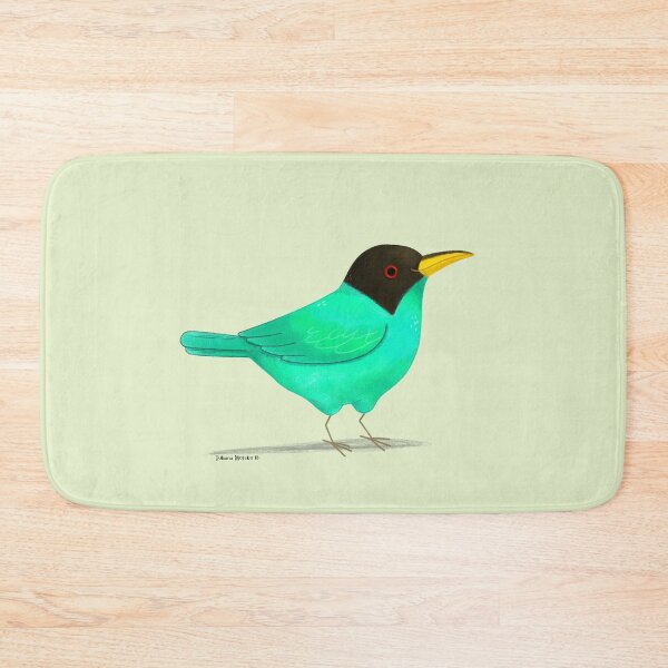 Item preview, Green Honeycreeper designed and sold by julianamotzko.