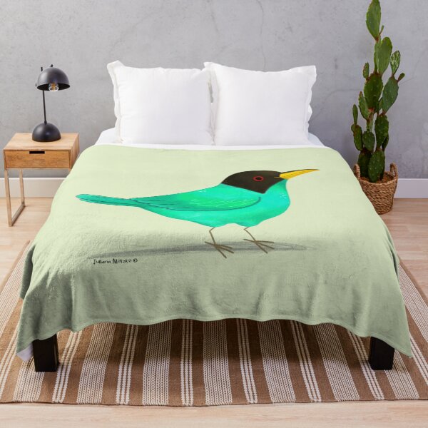 Item preview, Green Honeycreeper designed and sold by julianamotzko.