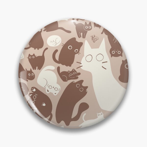 Item preview,  Chonky Cat Collage 1 - brown designed and sold by ProsetoPrint.