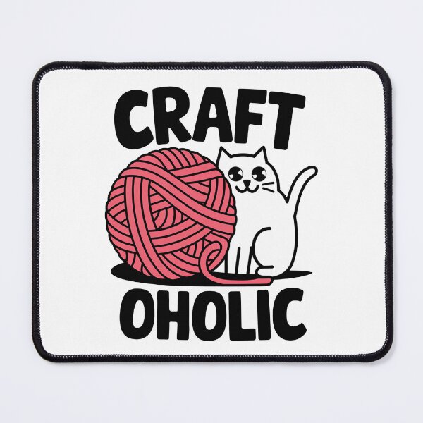 Item preview, Craftoholic Cat designed and sold by MonkiFlipp.