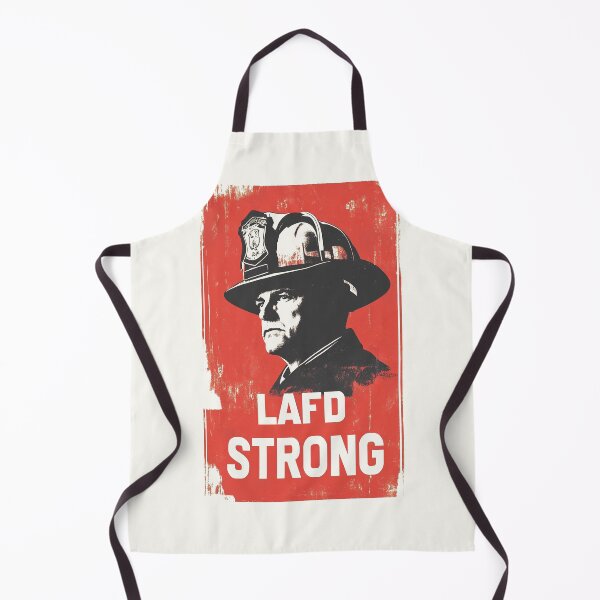 Item preview, LAFD Strong - Tribute to Firefighters designed and sold by Retro Travel Design.