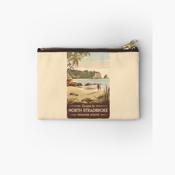 Item preview, North Stradbroke Island Australia Illustration Travel Art Vintage designed and sold by KrisSidDesigns.