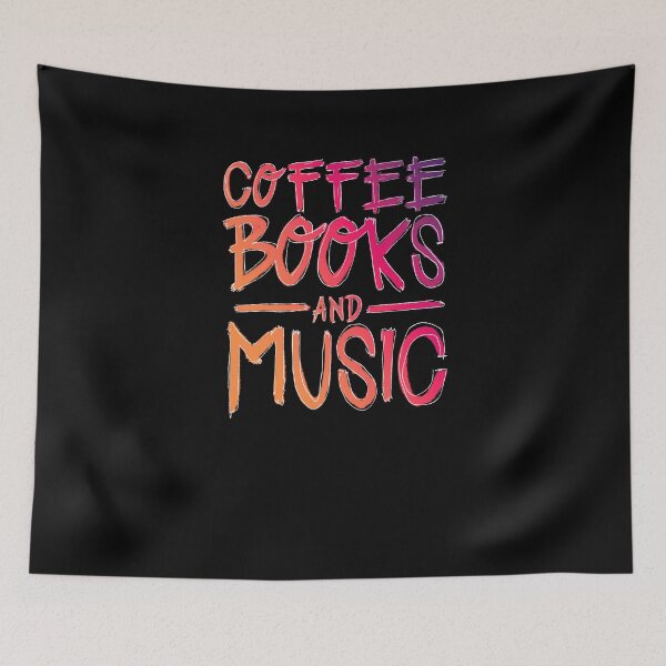 Item preview, Coffee Books and Music Lovers designed and sold by Músico Ilustre.