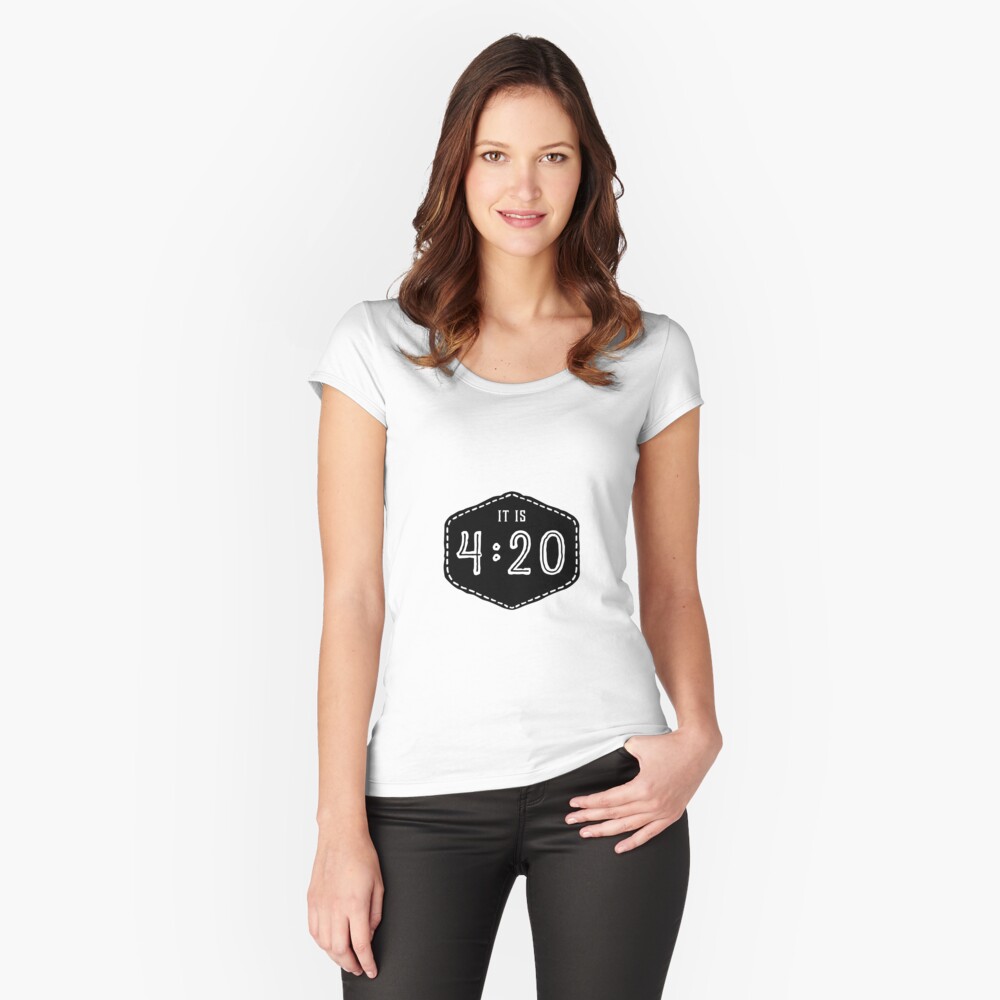 Item preview, Fitted Scoop T-Shirt designed and sold by minnayoung.