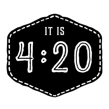 Artwork thumbnail, "IT IS 4:20" Design by minnayoung