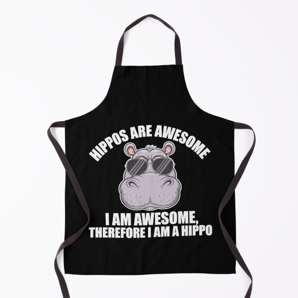 Item preview, Funny Hippos Are Awesome I Am Awesome Therefore I’m A Hippo designed and sold by Hananiah Merch.