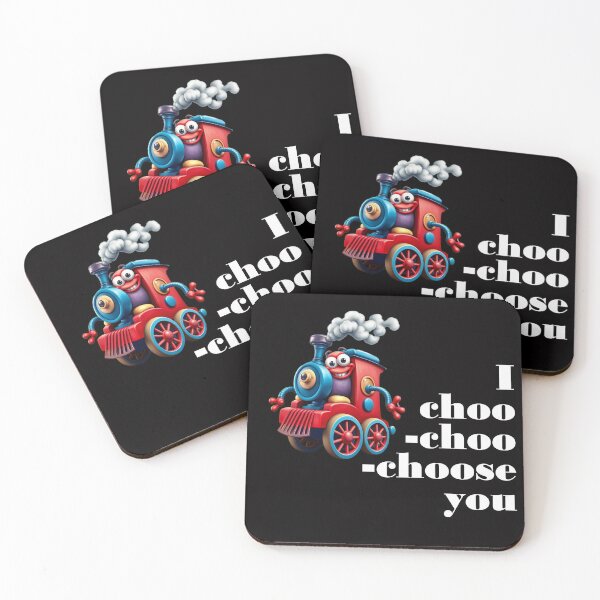 Item preview, I choo-choo-choose you – together forever,  the perfect Valentine’s Day gift designed and sold by timedesignkardi.
