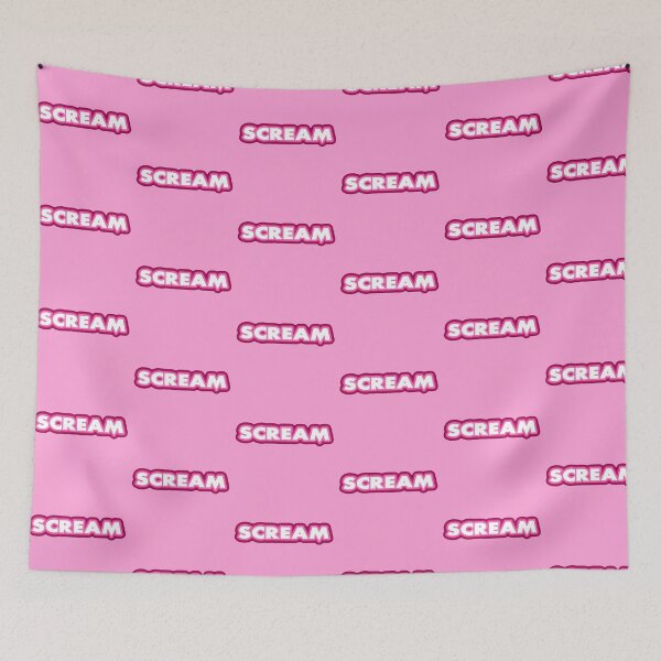 Item preview, Scream Logo Pink designed and sold by coco-colors.