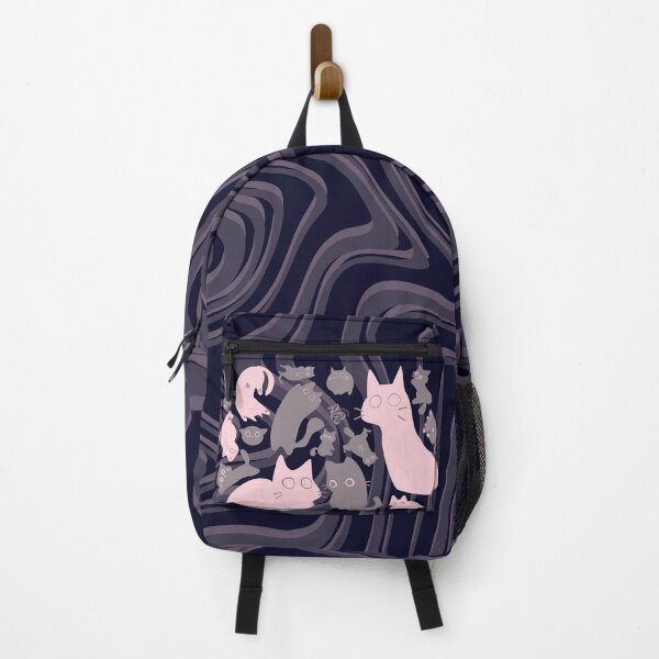 Item preview, Chonky Cat Collage 1 - gray and pink designed and sold by ProsetoPrint.