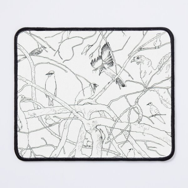 Item preview, Native Texas Birds in a sugarberry tree designed and sold by Artbybluedaisy.