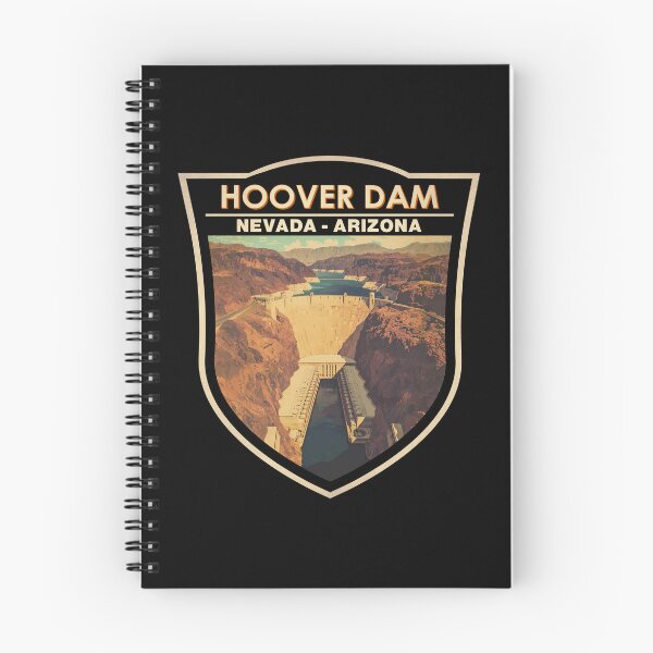 Item preview, Hoover Dam Travel Art Badge designed and sold by KrisSidDesigns.