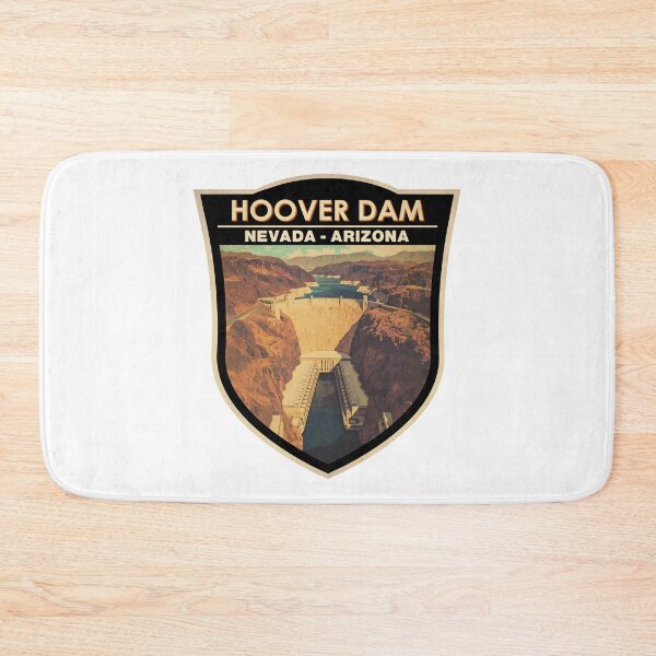 Item preview, Hoover Dam Travel Art Badge designed and sold by KrisSidDesigns.